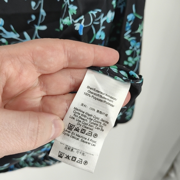 DKNY | tied sleeve top - Picture 4 of 5